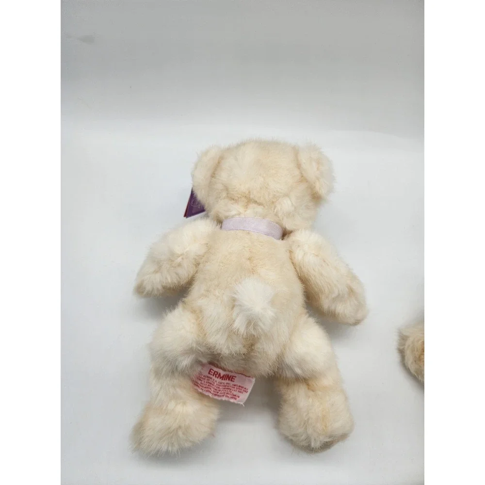 Russ Berrie Ermine Teddy Bear Cream Plush Happy Mothers Day Gift 36549 NWT